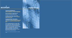 Desktop Screenshot of myholdings.accenture.com
